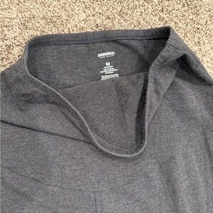 Sonoma Maternity Charcoal Gray Leggings